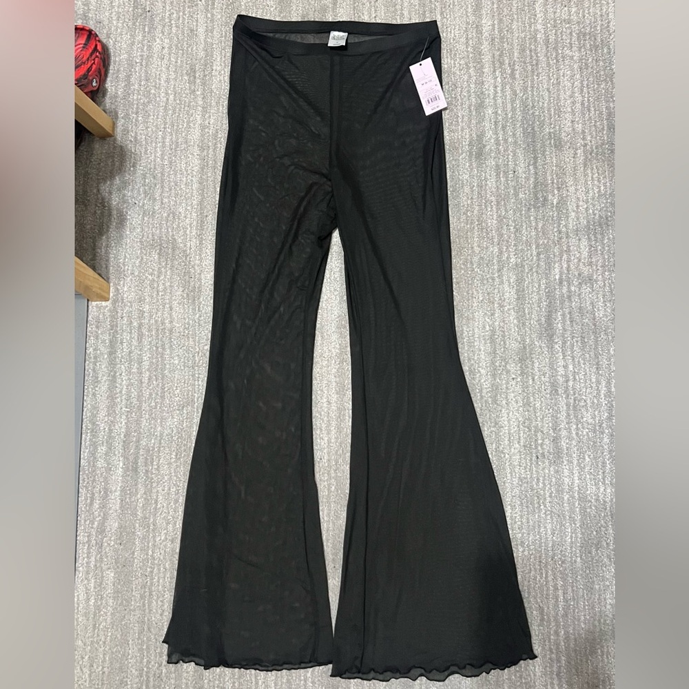 Wild Fable Sheer Black Pant